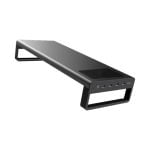 Επιτραπέζια Βάση για Οθόνη iggual IGG316900 USB 3.0 Μαύρο