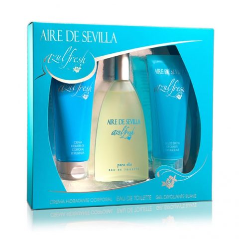 Σετ Για άνδρες και γυναίκες Άρωμα Aire de Sevilla Azul Fresh Aire Sevilla (3 pcs)