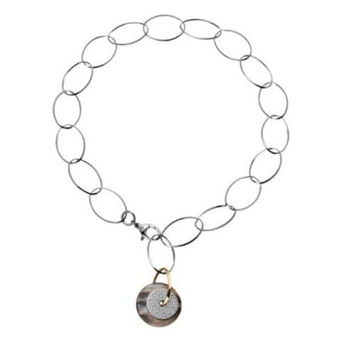 Γυναικεία Κρεμαστά Κοσμήματα GC Watches CWN90702 Ασημί (50 cm)