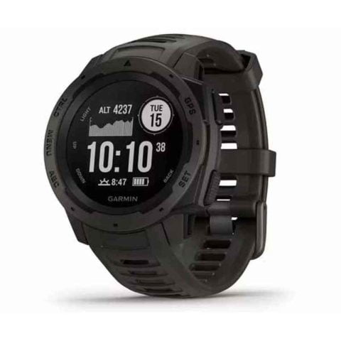 Smartwatch GARMIN GPS 10 ATM Μαύρο Γκρι Γραφίτης 0