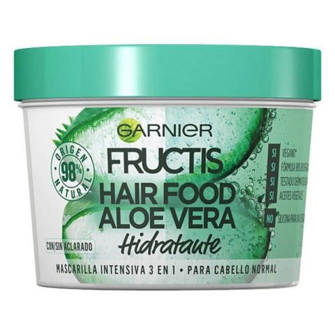 Μάσκα Mαλλιών Fructis Hair Food Garnier (390 ml) Αλόη Βέρα (390 ml)