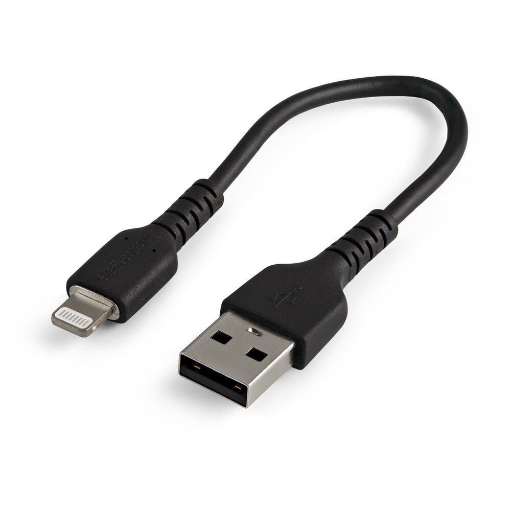 Καλώδιο USB σε Lightning Startech RUSBLTMM15CMB Μαύρο 15 cm