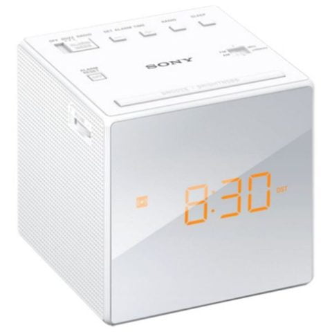 Ρολόι-Ραδιόφωνο Sony ICFC1W LED Λευκό