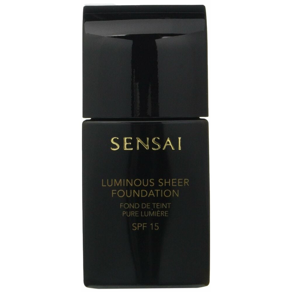Υγρό φόντο μακιγιάζ Luminous Sheer Foundation Sensai 102-Ivory beig (30 ml)