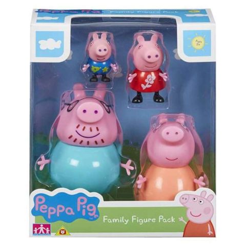 Εικόνες Bandai Peppa Pig (4 Pcs)