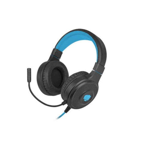 Ακουστικά με Μικρόφωνο Fury Warhawk Μαύρο Μπλε