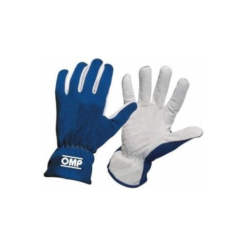 Men's Driving Gloves OMP Rally Μπλε