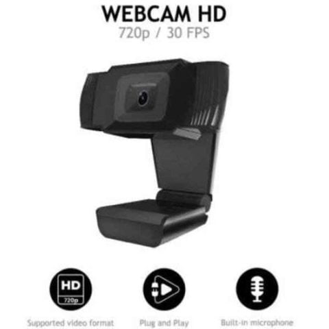 Webcam Nilox 8054320842996 HD 720P Μαύρο