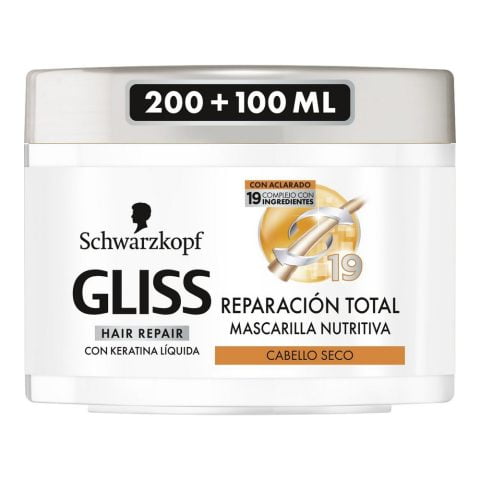 Μάσκα Gliss Reparador Total Schwarzkopf (300 ml)