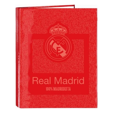 Φάκελος δακτυλίου Real Madrid C.F. A4 (26.5 x 33 x 4 cm)