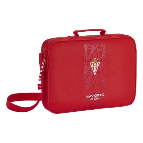Σχολική Τσάντα Real Sporting de Gijón Κόκκινο (38 x 28 x 6 cm)