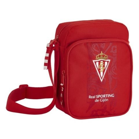Τσάντες Ώμου Real Sporting de Gijón Κόκκινο (16 x 22 x 6 cm)