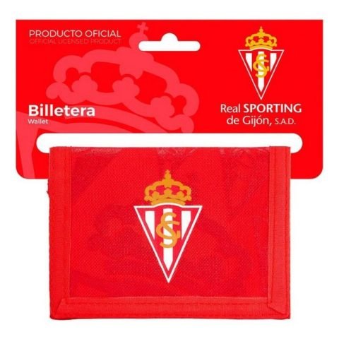 Πορτοφόλι Real Sporting de Gijón Κόκκινο