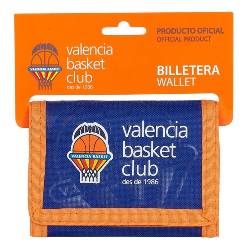 Πορτοφόλι Valencia Basket Μπλε Πορτοκαλί