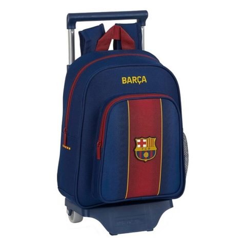 Σχολική Τσάντα με Ρόδες 705 F.C. Barcelona M020B Μπορντό Ναυτικό Μπλε 27 x 33 x 10 cm