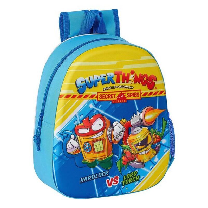 Παιδική Τσάντα 3D SuperThings Ανοιχτό Μπλε