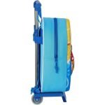 Σχολική Τσάντα 3D με Ρόδες SuperThings Ανοιχτό Μπλε