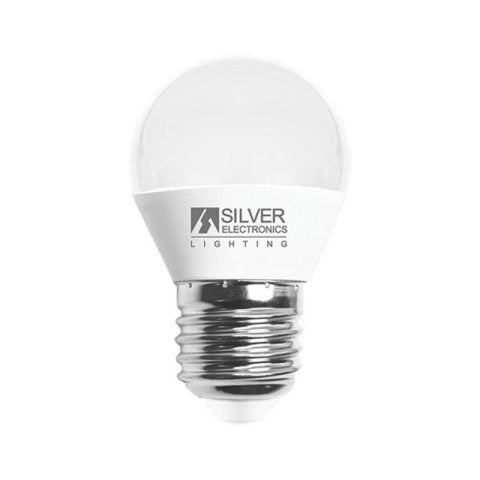 Σφαιρική Λάμπα LED Silver Electronics 960727 E27 7W Θερμό Φως