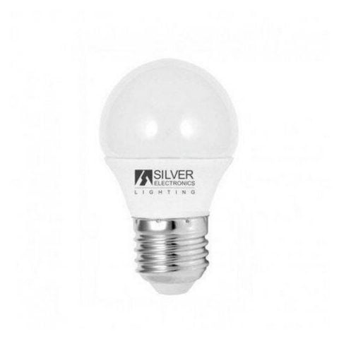 Σφαιρική Λάμπα LED Silver Electronics ECO E27 5W Λευκό Φως