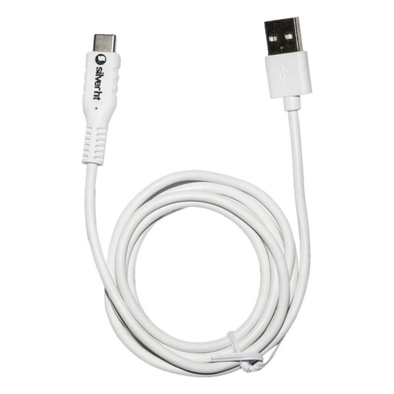 Καλώδιο USB 2.0 σε USB C Silver Electronics 93642 1