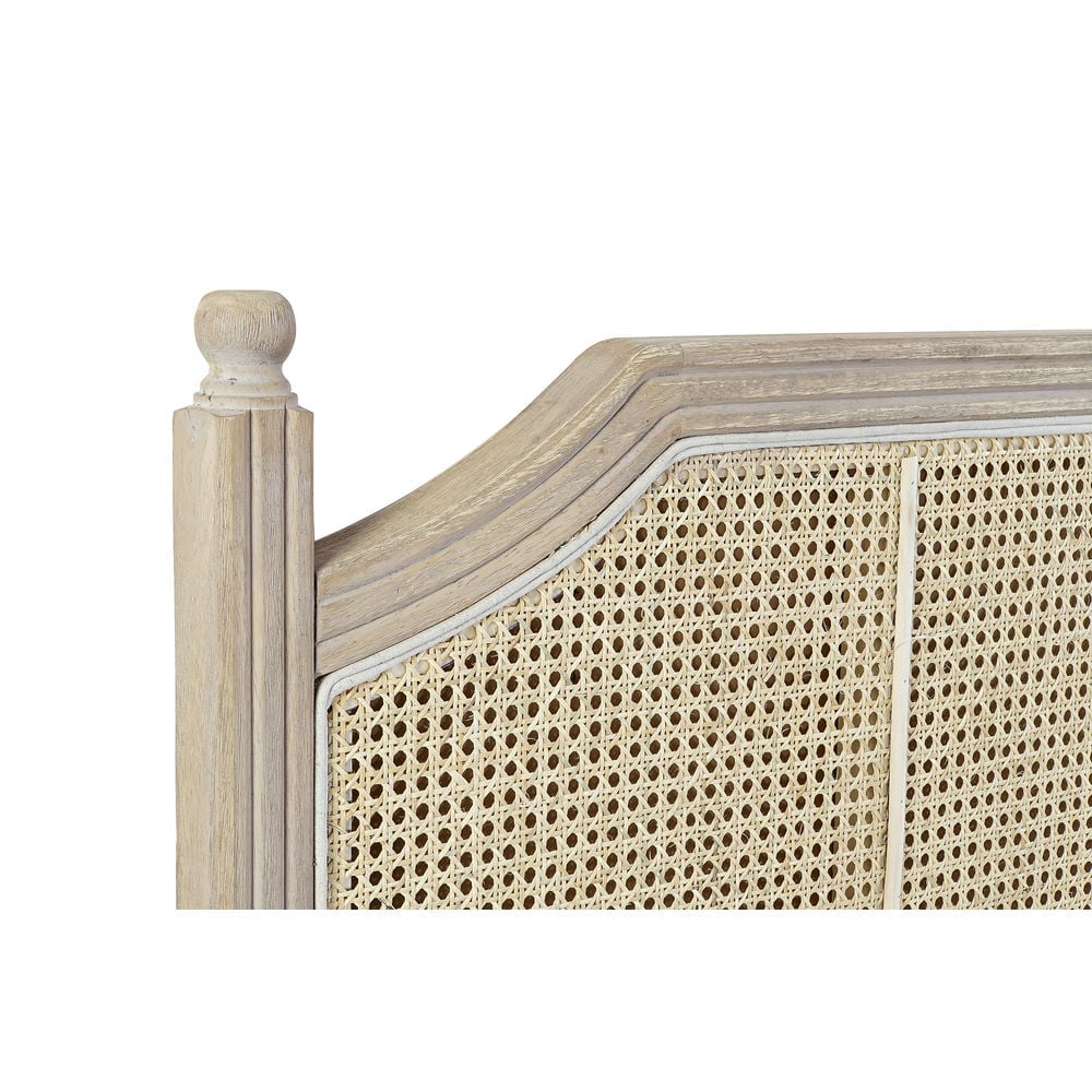Κεφαλάρι κρεβατιού DKD Home Decor   Φυσικό ξύλο καουτσούκ 160 x 6 x 120 cm