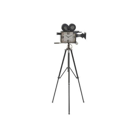 Ρολόγια DKD Home Decor Φωτογραφική μηχανή Κρυστάλλινο Σίδερο Ξύλο MDF (71 x 71 x 158 cm)