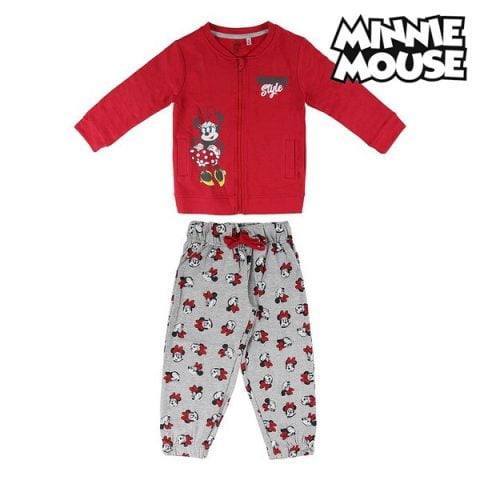 Παιδική Αθλητική Φόρμα Minnie Mouse 74789 Κόκκινο