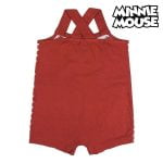 Ολόσωμο Χωρίς Μανίκια για Μωρά Minnie Mouse Κόκκινο