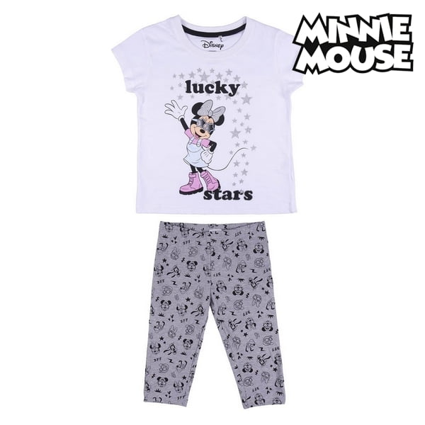 Σετ Ενδυμάτων Minnie Mouse Λευκό
