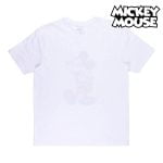 Μπλούζα με Κοντό Μανίκι Disney Pride Λευκό
