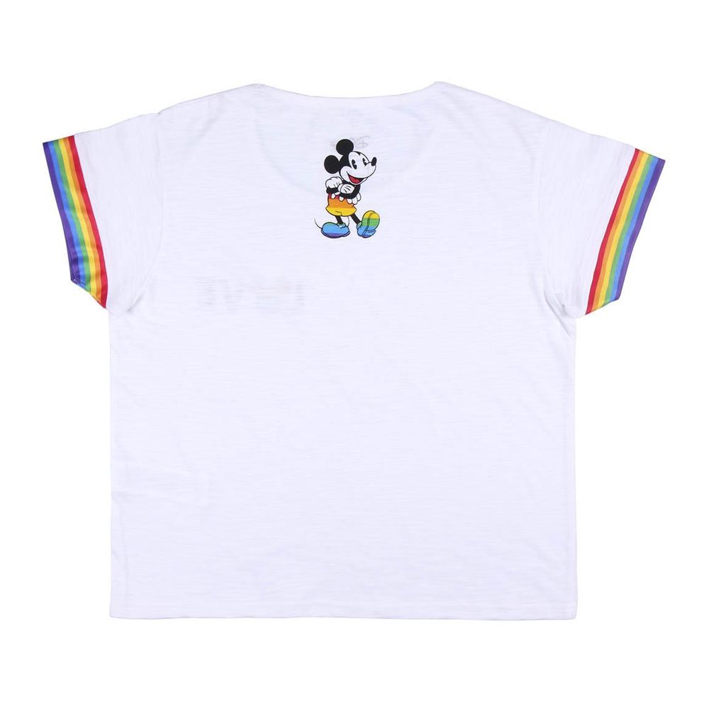 Γυναικεία Μπλούζα με Κοντό Μανίκι Disney Love Pride