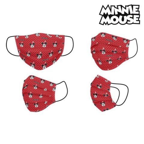 Μάσκα Υγιεινής Minnie Mouse + 11 Ετών Κόκκινο