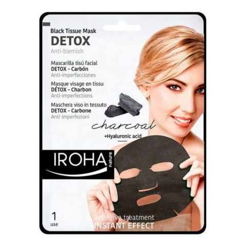Καθαριστικό Προσώπου Detox Charcoal Black Iroha