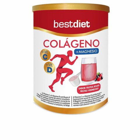 Κολλαγόνο Best Diet Colágeno Con Magnesio En Polvo Μαγνήσιο Σκόνη Φρούτα του Δάσους