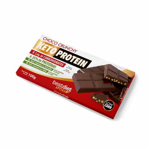 Σοκολατί Keto Protein Crunchy Πρωτεΐνη (100 g)