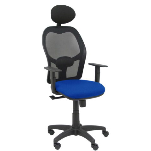 Καρέκλα γραφείου με κεφαλάρι Alocén P&C B10CRNC Μπλε