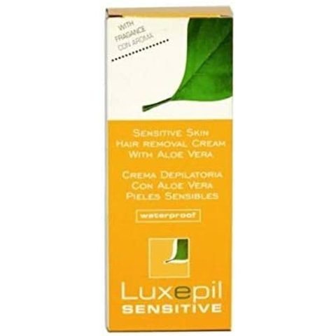 Κρέμα Αποτρίχωσης Σώματος Luxepil Sensitive Αλόη Βέρα (150 ml)