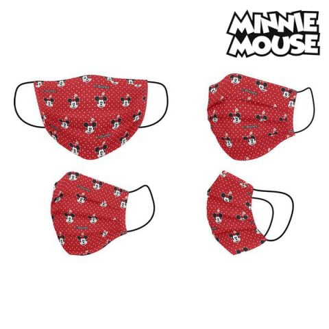 Μάσκα Υγιεινής Minnie Mouse Παιδικά Κόκκινο