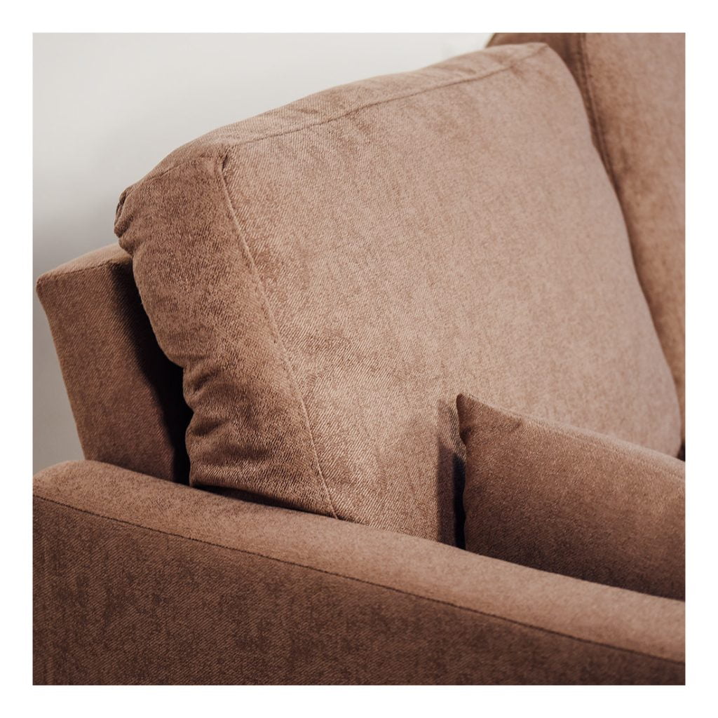 Καναπές-Κρεβάτι Astan Hogar Chaise Lounge Σοκολατί
