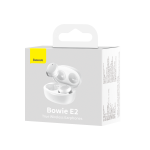 Baseus Bowie E2 TWS earphones (white)
