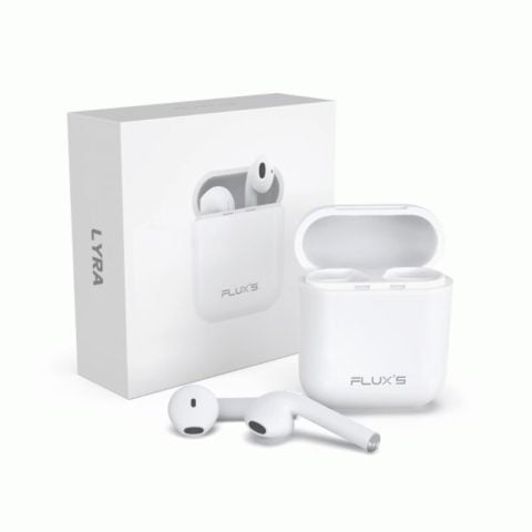 Ασύρματα Ακουστικά Flux's LYRA BT TWS Bluetooth Λευκό