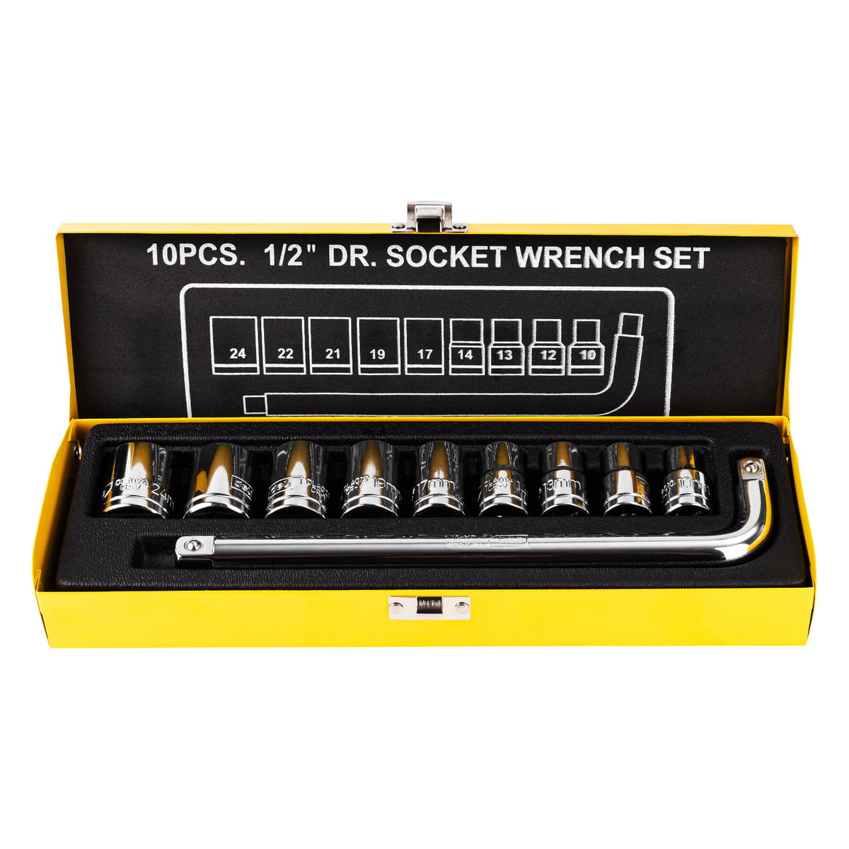 Socket Sets 9 pcs Deli Tools EDL2010T