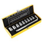 Socket Sets 9 pcs Deli Tools EDL2010T