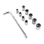 Socket Sets 9 pcs Deli Tools EDL2010T