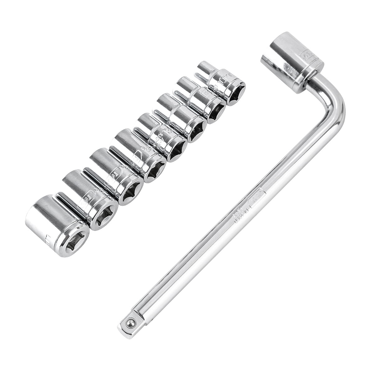 Socket Sets 9 pcs Deli Tools EDL2010T