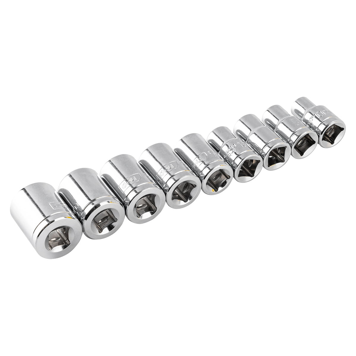 Socket Sets 9 pcs Deli Tools EDL2010T