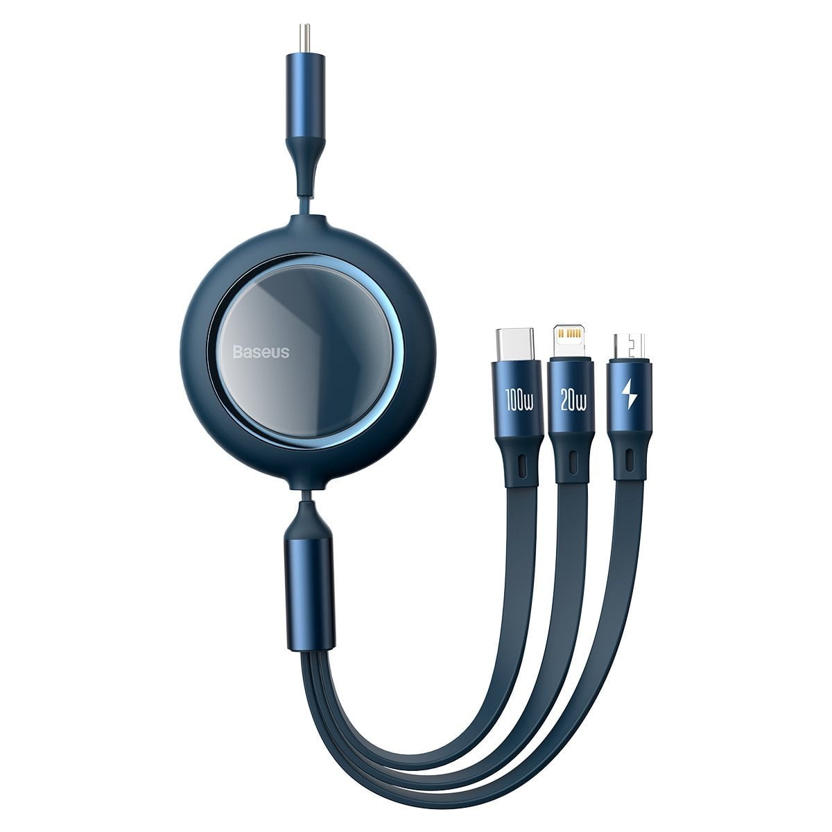 USB-C cable 3in1 Baseus Bright Mirror to micro USB / USB-C / Lightning