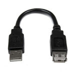 Καλώδιο USB Startech USBEXTAA6IN          USB A Μαύρο