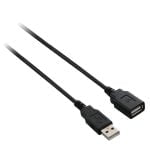 Καλώδιο USB V7 V7E2USB2EXT-05M      USB A Μαύρο