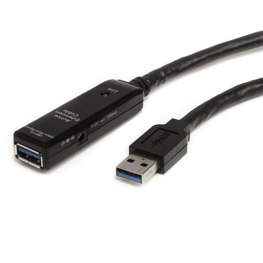 Καλώδιο USB Startech USB3AAEXT3M          USB A Μαύρο